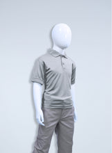 Load image into Gallery viewer, Children's Gray Polyester Polo
