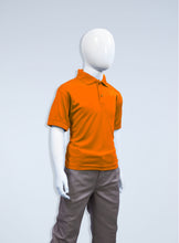 Load image into Gallery viewer, Children's Orange Polyester Polo
