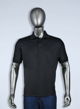 Load image into Gallery viewer, Men's Black Polyester Polo
