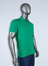 Load image into Gallery viewer, Men's green polyester polo
