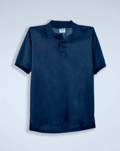 Load image into Gallery viewer, Men's navy polyester polo
