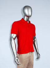 Load image into Gallery viewer, Men's  orange pique polo
