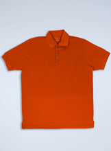 Load image into Gallery viewer, Men's orange polyester polo
