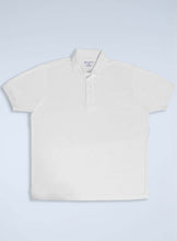 Load image into Gallery viewer, Men's White Polyester Polo
