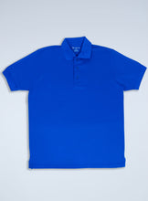 Load image into Gallery viewer, Men's Royal Blue Polyester Polo
