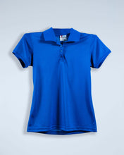 Load image into Gallery viewer, Women's Royal Blue Polyester Polo
